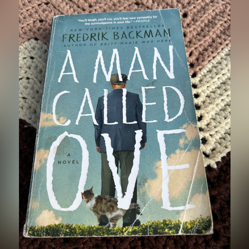 A Man Called Ove ⭐️ by Fredrik Backman. Fair condition paperback book